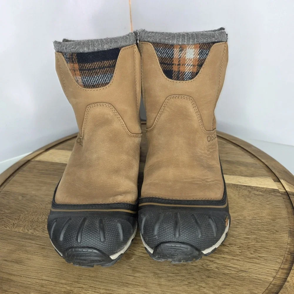 Sapphire 7in Pull-On Insulated Waterproof Women Sz‎ 7 Chipmunk Rain Winter Boot
